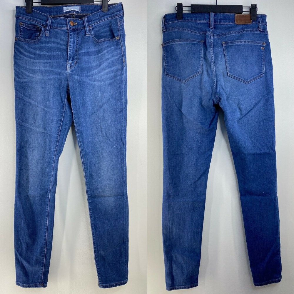 Madewell 10" High-Rise Roadtripper Skinny Jeans Size 29 Well Worn